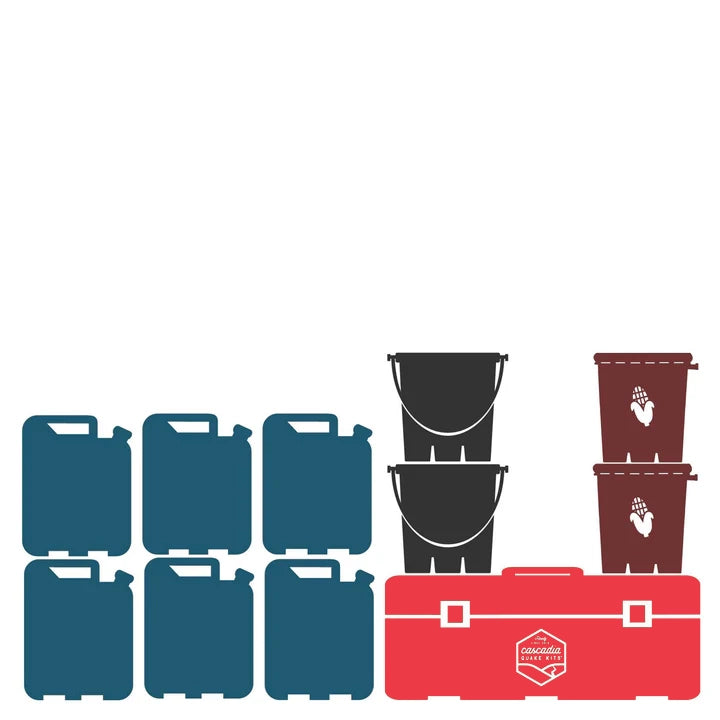 2-Person Comprehensive Emergency Kit