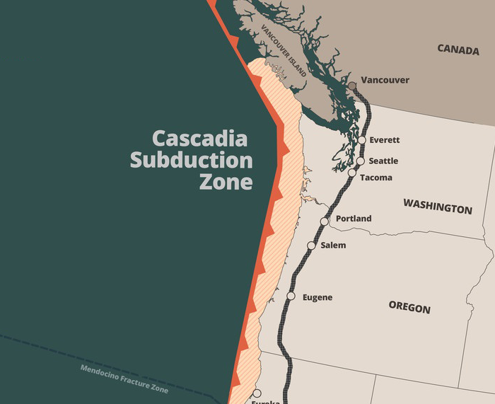 What is the Cascadia Subduction Zone?