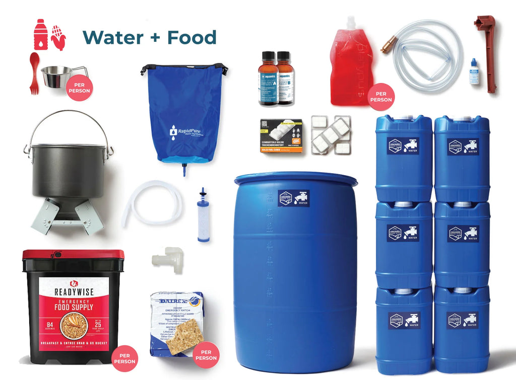 Two-Week Comprehensive Earthquake Kit-6 Person – Cascadia Ready